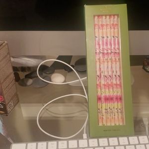 Kate spade kitchen acrylic floral party straw